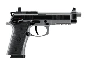Beretta 92XI SAO Tactical Handgun 9mm Luger 18rd Magazines (2) 5.1" Threaded Barrel Black and Grey
