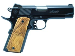 TriStar American Classic Commander 1911 Handgun 9mm Luger 10rd Magazine 4.25" Barrel Black with Wood Grip