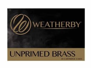 Weatherby Unprimed Brass 6.5 WBY RPM 20/ct
