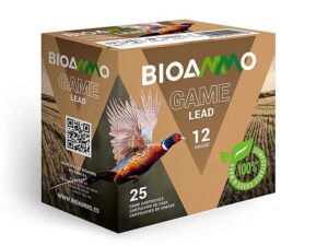 BIOAMMO Lead Game Dove & Pigeon Shotshells 12 ga 2-3/4" 1-1/4 oz 1250 fps #6 25/ct
