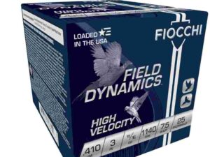 Fiocchi High Velocity Shotshells .410ga 3" #7.5-Shot 11/16oz. 25/ct