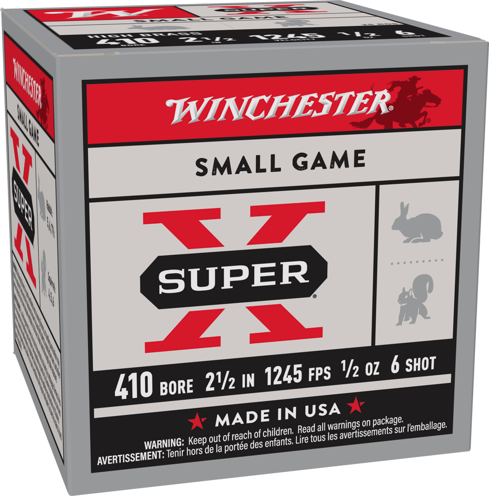 WINCHESTER SPR-X HB GL 410 21/2 #6 25RD BX 250RD CASE