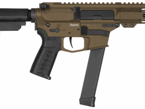 CMMG PISTOL, BANSHEE, MKGS, 9MM, 5", MIDNT BRZ W/ADJ RIP BRACE