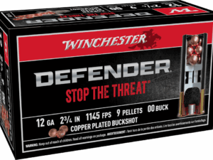 WINCHESTER DEFENDER 12GA 00BUCK 10RD BX