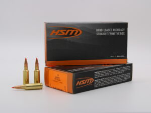 HSM AMMUNITION 6MM ARC 75GR V-MAX 20RD BOX 25 BOXES PER CASE