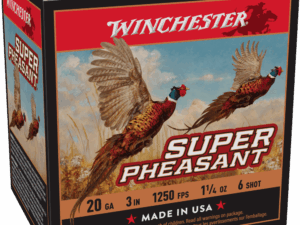 WINCHESTER 20 GA 3" #6 SUPER PHEASANT MAGNUM HB 1-1/4 OZ 25 RD/BX 10 BX/CS
