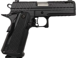 LFA Apollo 11 Compact Pistol - 9mm | Black |Aluminum Grip | 4.1" Ported | 1x17rd Mag