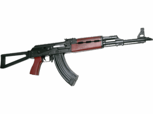 Zastava ZPAPM70 AK-47 Rifle BULGED TRUNNION 1.5MM RECEIVER - Blood Red Handguard | 7.62x39 | 16.3" Chrome Lined Barrel | Folding Triangle Stock