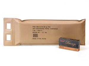PMC Bronze Battle Pack .380 ACP Handgun Ammo - 90 Grain | FMJ | 300rd Battle Pack