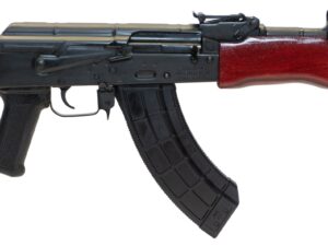 Century Arms Romanian Mini Draco Stamped AK-47 Pistol - Black | 7.62x39 |  7.75" Barrel | Red Wood Handguard