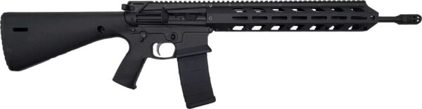 Wraithworks WARP-15 Polymer AR15 Rifle - Black | .223 Wylde | 16" 416-R Stainless Barrel | Nickel Teflon Trigger | Integral Buttstock & Textured Pistol Grip | Trap Door Buttplate | Lightweight Rifle Only 5 lbs