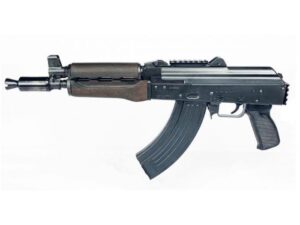 Zastava ZPAP92 AK-47 Pistol BULGED TRUNNION 1.5MM RECEIVER - Stained Wood Handguard | 7.62x39 | 10" Chrome Lined Barrel | Booster Brake | Rear Trunnion Picatinny Rail