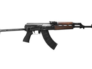 Zastava ZPAPM70 AK-47 Rifle BULGED TRUNNION 1.5MM RECEIVER -  Battle Worn Dark Walnut | 7.62x39 | 16.3" Chrome Lined Barrel | Underfolder Stock