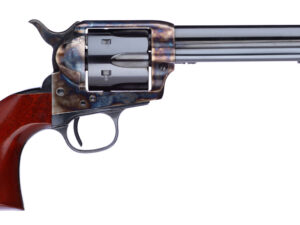Taylors & Company 701EDE 1873 Cattleman New Model 357 Mag 6rd 5.50" Blued Cylinder & Barrel Color Case Hardened Steel Frame Walnut Navy Size Grip (Taylor Tuned)