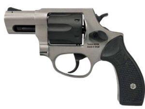TAURUS 856 2 TONE 38SPL REVOLVER 2" BLK/STS G10 GRIPS 6RDS