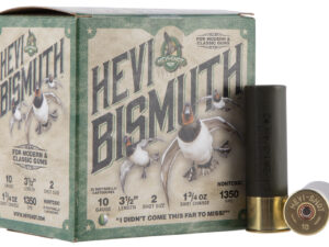 HEVI-Shot HS15502 HEVI-Bismuth  10Gauge 3.50" 1 3/4oz Bismuth 2Shot 25 Per Box/10 Case