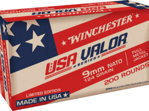 Winchester Ammo USA9NATO USA Value Pack 9mmLuger 124gr Full Metal Jacket 150 Per Box/5 Case
