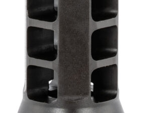 Huxwrx 1628 QD 762 Muzzle Brake Black with 1/2"-28 tpi Threads &  2.30" OAL for 30 Cal AR-Platform