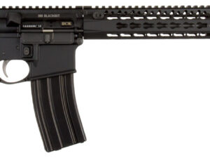 BCM 653790 RECCE-16 KMR-A 300 Blackout 16" 30+1 Black Hard Coat Anodized, Manganese Phosphate, 6 Position Stock,  Bravo Mod 3 Grip