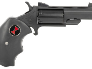 North American Arms BWMCRK Black Widow  22 Mag 5 Shot 2" Matte Black Heavy Vent Rib Barrel/Matte Black Cerakote Frame Black Cylinder/ Black Finger Grooved Rubber Grips