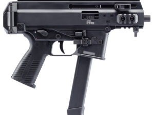 B&T Firearms 36176502G APC9K  9mm Luger 33+1 4.30" Black Steel Barrel, Black Picatinny Rail Receiver, Brace Adapter, Black Polymer Grips, Ambidextrous
