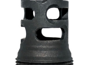 Yankee Hill 4405MB24 sRx Q.D. Muzzle Brake Long Black Phosphate Steel with 5/8"-24 tpi, 9mm, 2.30" OAL & 9.375" Diameter for sRx Adapters