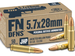 FN 10700030 DFNS  5.7x28mm 30gr Jacketed Hollow Point 50 Per Box/10 Case