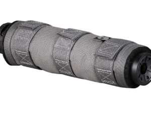 SilencerCo AC1982 High Temp Suppressor Cover 7.50" Gray Nylon