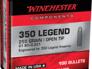 Winchester Ammo WB350L255X   350Legend 255gr Open Tip 100 Per Box/10 Case