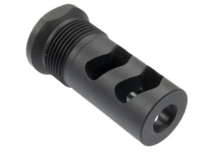 Wilson Combat SPRTMBFB30 Muzzle Brake Whisper 30 Cal 5/8"x24 Black Melonite