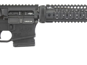 Larue Tactical LT1555616QUADLC LT15  Quad Rail 5.56 10+1 16" Stealth Barrel Black Right Hand