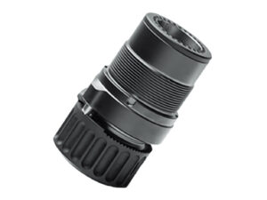 B&T Firearms SD-145504 HUB Adapter  7.62 Black Titanium/Stainless Steel