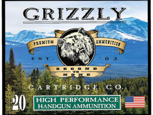Grizzly Ammo GC38SP+P9   38Special+P 148gr Full Metal Jacket Flat Point 20 Per Box/10 Case