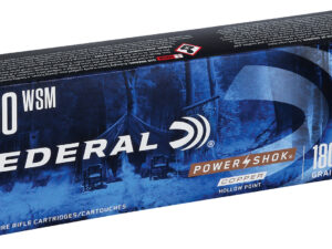 Federal 300WSM180LFA Power-Shok  300WSM 180gr Copper Hollow Point 20 Per Box/10 Case