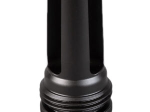SilencerCo AC1570 ASR Flash Hider Black Steel with 1/2"-28 tpi Threads for 9mm