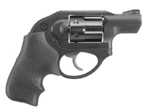 Ruger 5452 LCR  Small Frame 327 Federal Mag 6 Shot, 1.87" Matte Black Steel Barrel, Black PVD Cylinder, Matte Black Stainless Steel Frame, Black Hogue Tamer Monogrip, Shrouded Hammer