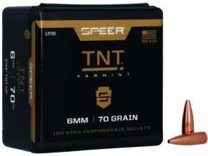 Speer 1206 TNT  6mm 70gr Jacketed Hollow Point 100 Per Box/5 Case