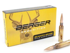 Berger Classic Hunter Rifle Ammunition 6.5mm Creedmoor 135 gr Hybrid Hunter 2851 fps 20/ct