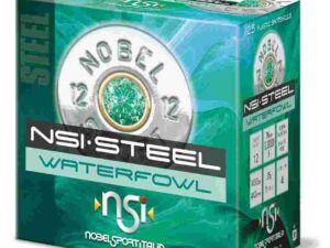 Nobel Sport Steel Waterfowl Shotshells 12 ga 3" 1-1/4 oz 1450 fps #3 25/ct