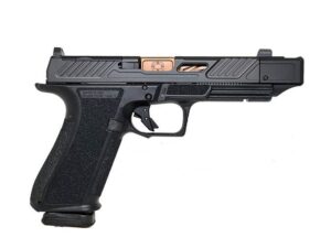 Shadow Systems DR92OP Elite Optic Cut Handgun 9mm Luger 10rd Magazines(2) 4" Bronze Barrel Compensated Black CA Compliant