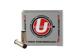 Underwood Ammo Lead Wadcutter Handgun Ammunition 38 Spl 150gr LWC 1000 fps 20/ct