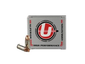 Underwood Ammo Xtreme Defender Handgun Ammunition 9mm Luger 68gr Monolithic Solid 1700 fps 20/ct