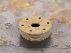 SILENCERCO BRAVO FRONT CAP .30CAL FDE