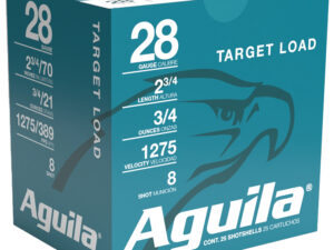 Aguila 1CHB2879 Target Load Competition 28Gauge 2.75" 3/4oz 9Shot 25 Per Box/20 Case