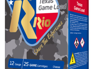 Rio Ammunition TGHV366TX Texas Game Load High Velocity 12Gauge 2.75" 1 1/4oz 6Shot 25 Per Box/10 Case