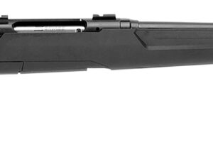 Savage Arms 57386 Axis II Compact Compact 6.5 Creedmoor 4+1 20" Matte Black Sporter Barrel, Matte Black Carbon Steel Receiver Drilled & Tapped, Matte Black Fixed Synthetic Stock, Right Hand