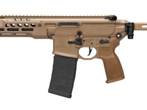 SIG SAUER MCX 5.56 PISTOL 11.5" PISTOL FDE CERAKOTE, FOLDING PCB, 1-30RD MAG