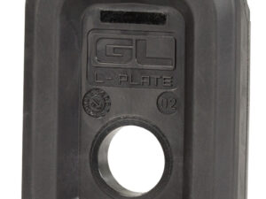 Magpul MAG567-BLK GL L-Plate  Made of Polymer w/ Over Molded Rubber & Black Finish for PMAG 17 GL9/15 GL9 Magazines
