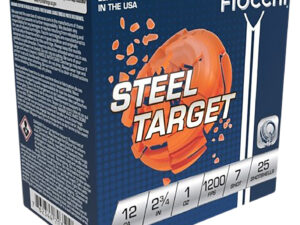 Fiocchi 12SLR7 Steel Target  12Gauge 2.75" 1oz 7Shot 25 Per Box/10 Case