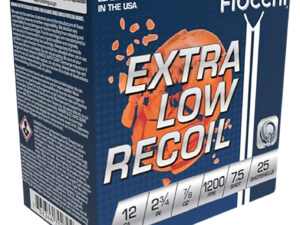 Fiocchi 1278OZ75 Exacta Target Low Recoil Trainer 12Gauge 2.75" 7/8oz 7.5Shot 25 Per Box/10 Case